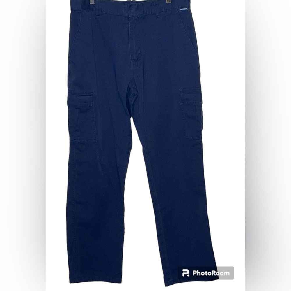 PortWest Blue Cargo Pants Sz 7